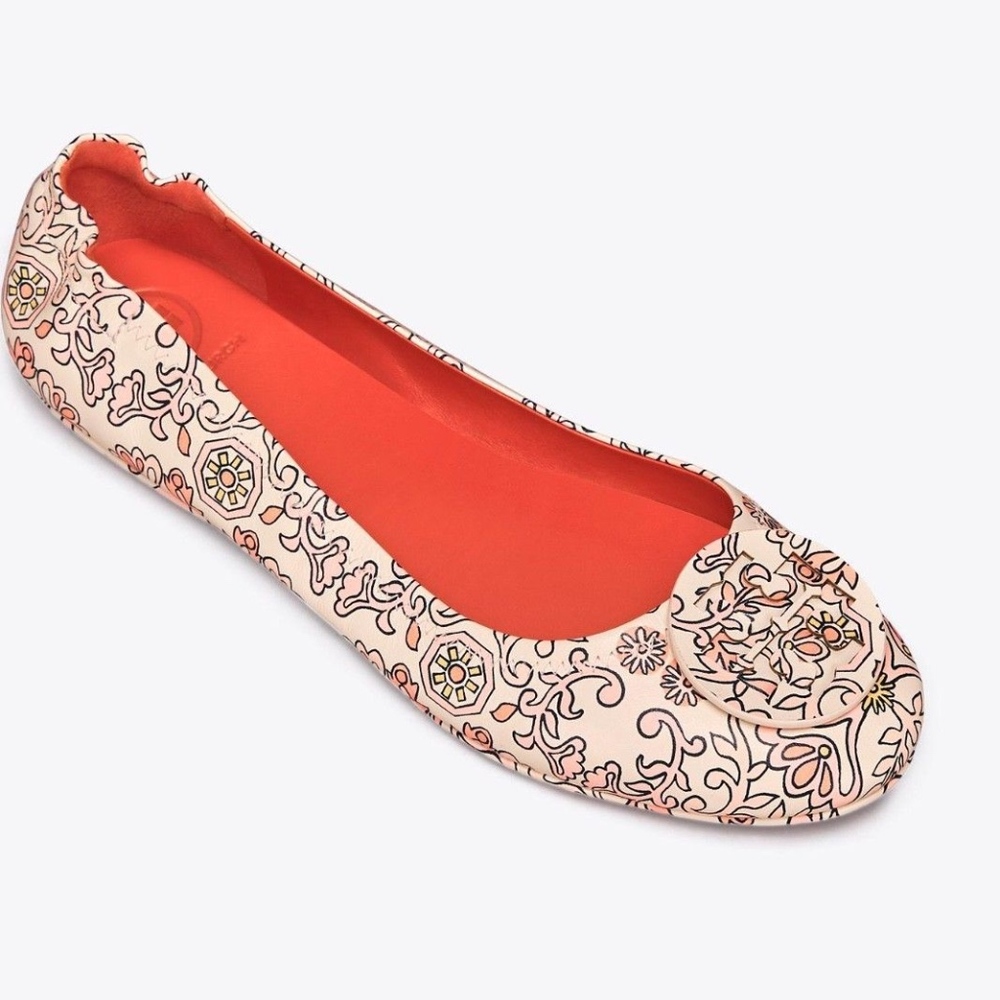 TORY BURCH 'Minnie' Travel Ballet Flat